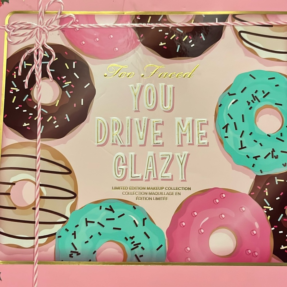 Unopened- Too Faced Limited Edition You Drive Me Glazy Makeup Collection